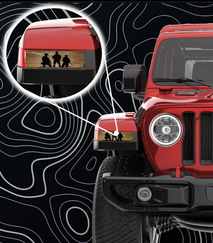 3 Soldiers Jl and Gladiator Turn signal decal