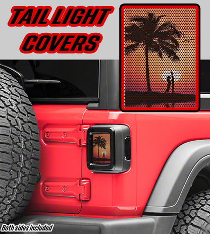 Surfs up Taillight cover decal