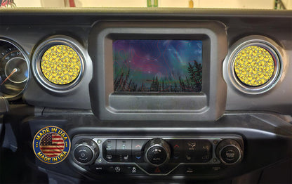 Inside vent decals ducks