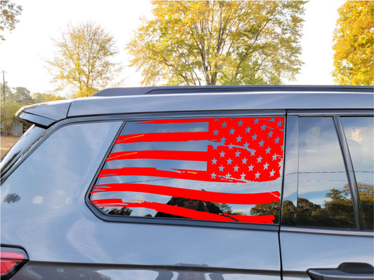 Grand Cherokee long 3rd window flag 2021