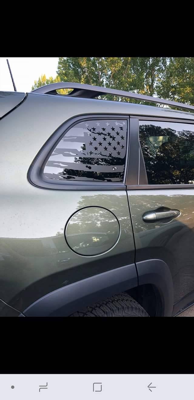 Jeep Cherokee American Flag