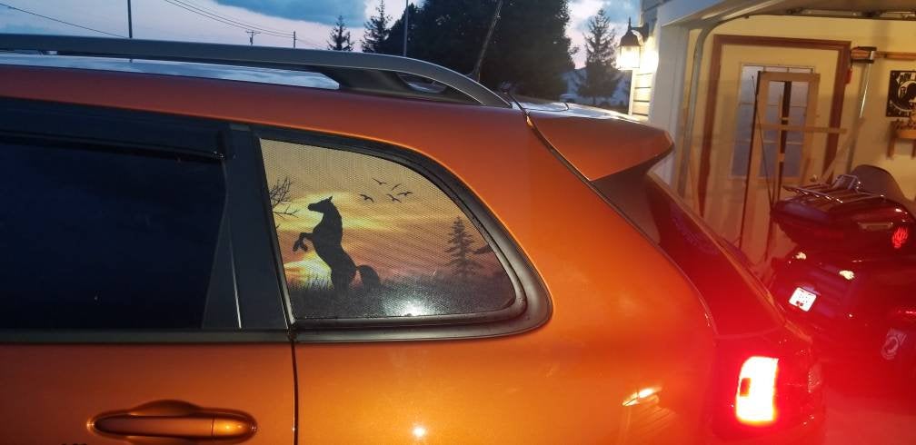 Jeep Cherokee full window decal full color