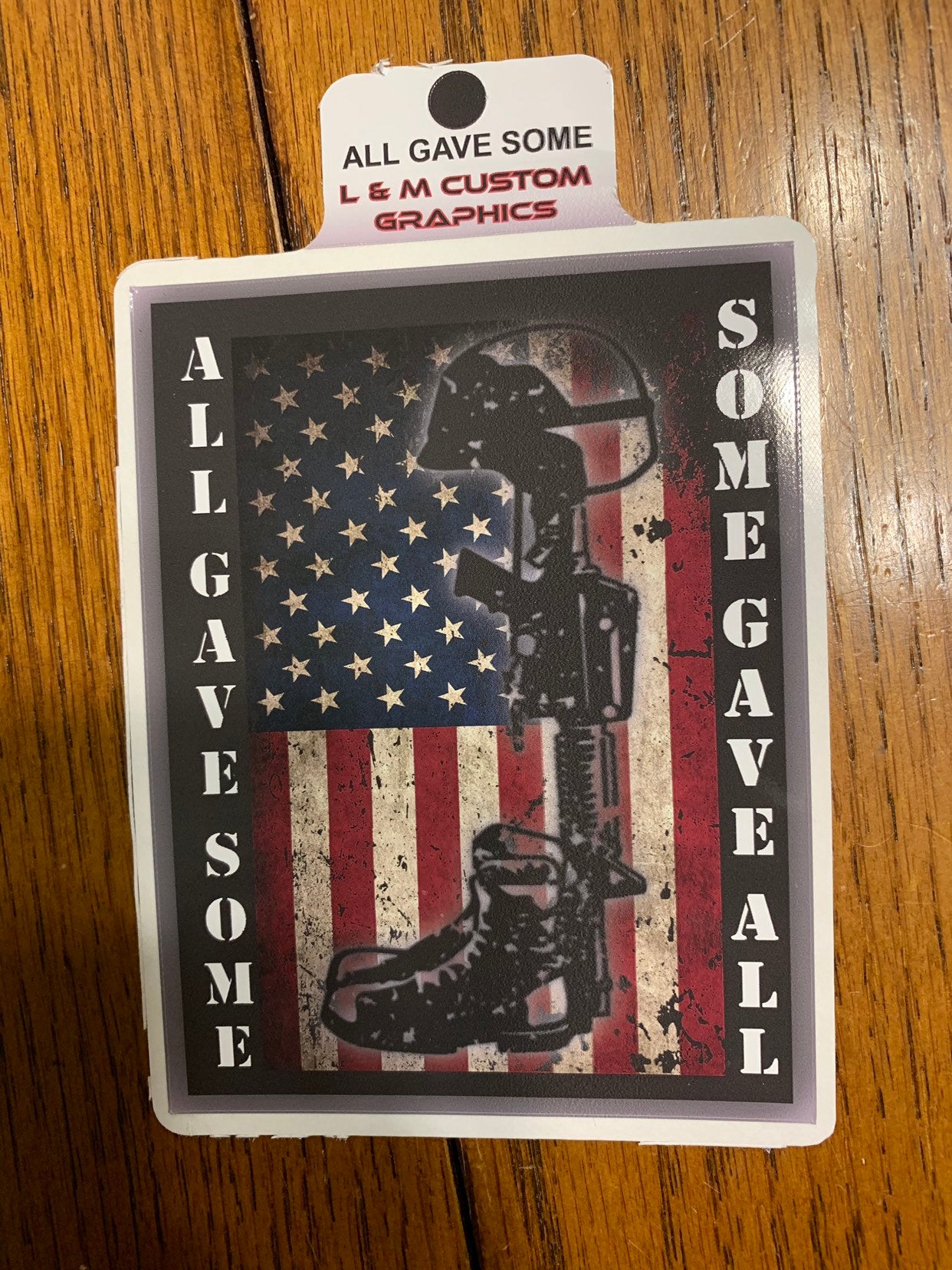 Some gave all