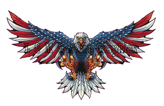 American Flag Eagle