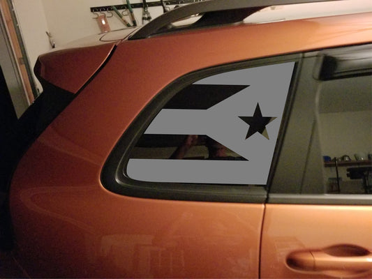 Jeep Cherokee Puerto Rico flag
